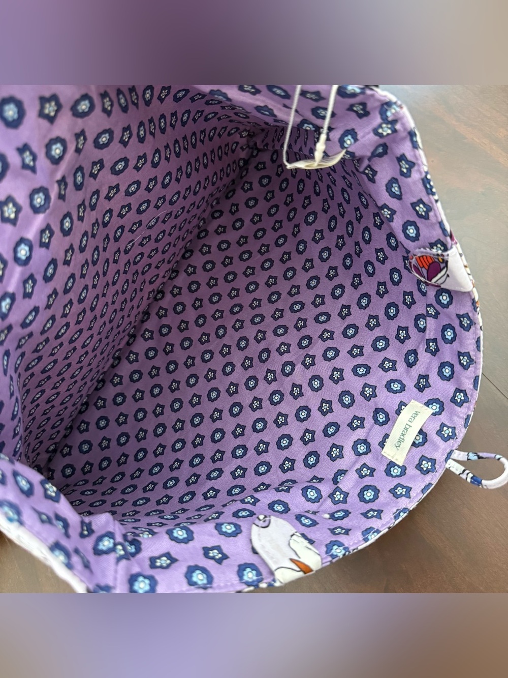 NWT Vera Bradley Wing in Flight Quilted Cotton Laptop insert Sleeve - Picture 6 of 7